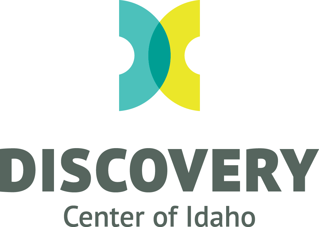 Discovery Center of Idaho logo – Museums for All, image size:1058x754